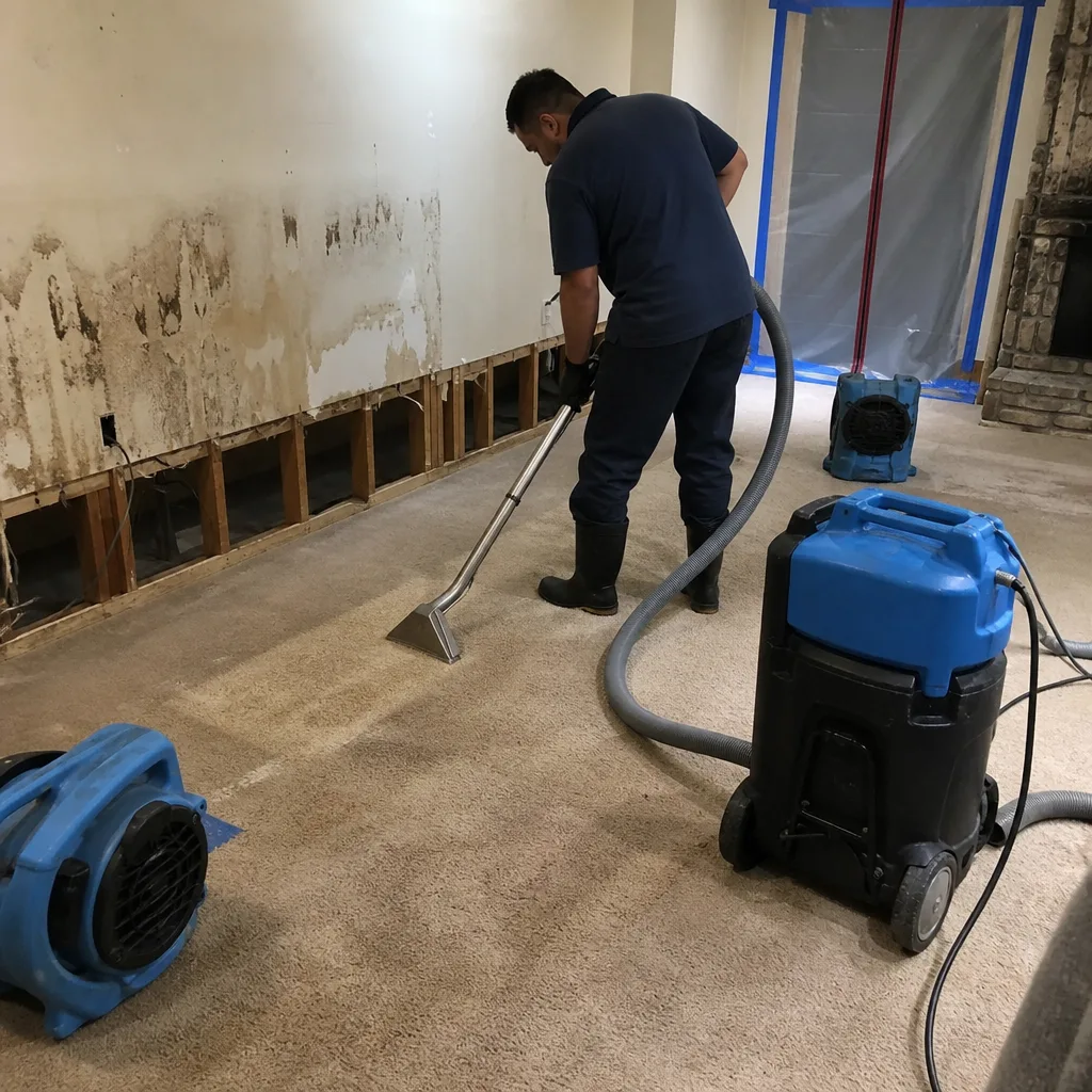 Water Damage Restoration in Stanton