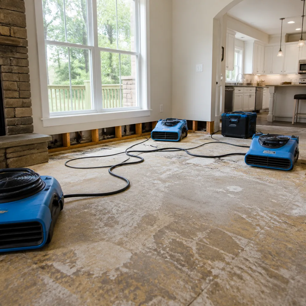Water damage drying
